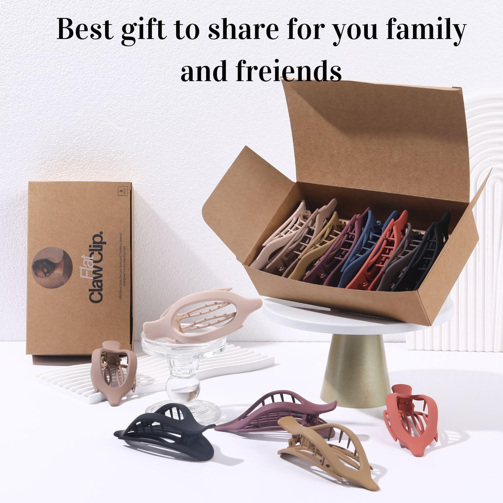 Centstar large matte hair accessories for thick hair