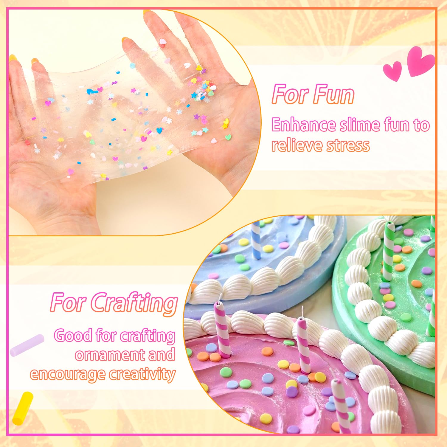 Tinkrstuff polymer clay pieces used for nail art design