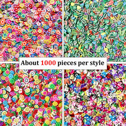 Ten separate packs of EHOPE polymer resin slices displaying unique cartoon and animal patterns.