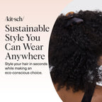 Kitsch versatile hair clips styled for everyday wear