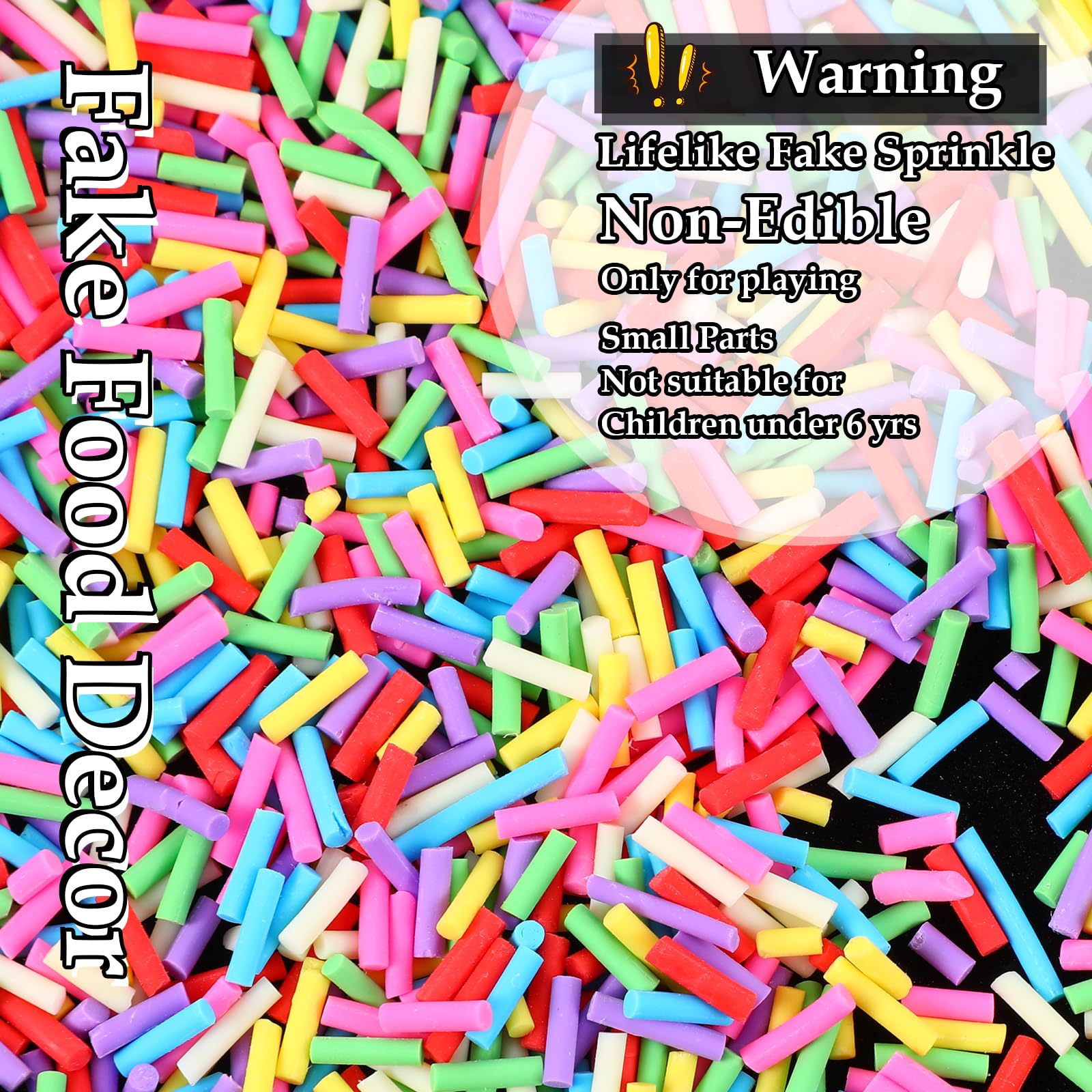Ybeaty fake sprinkles used for DIY craft decoration