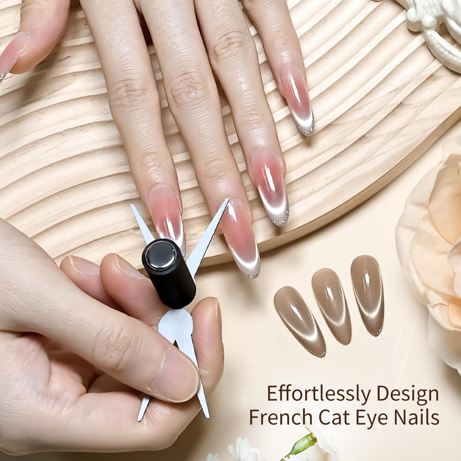 Jodsone matte cylinder magnet for nail art