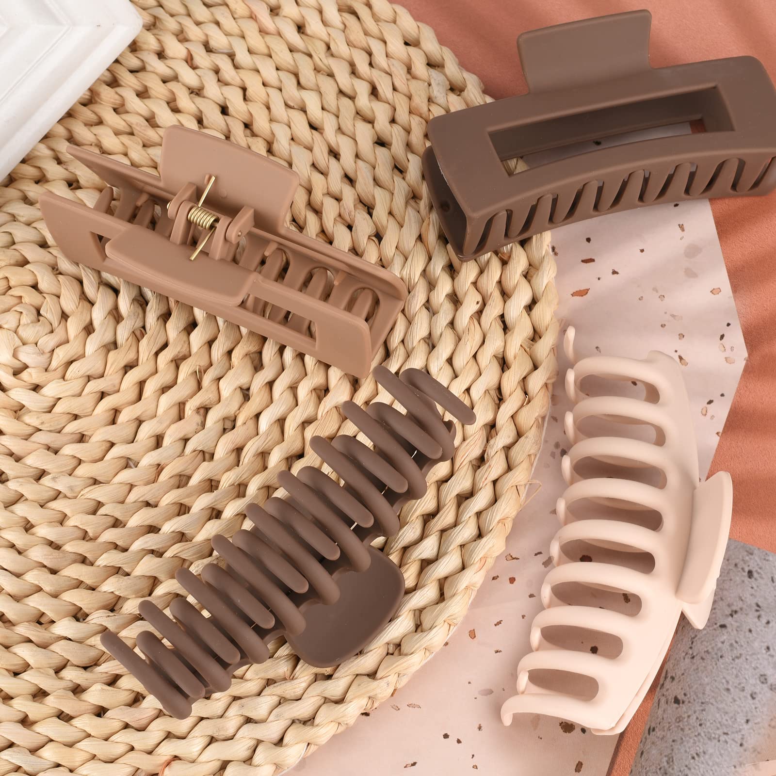 Back view of LuSeren matte finish hair accessory