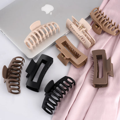 LuSeren 4.3 inch claw clips inside premium packaging