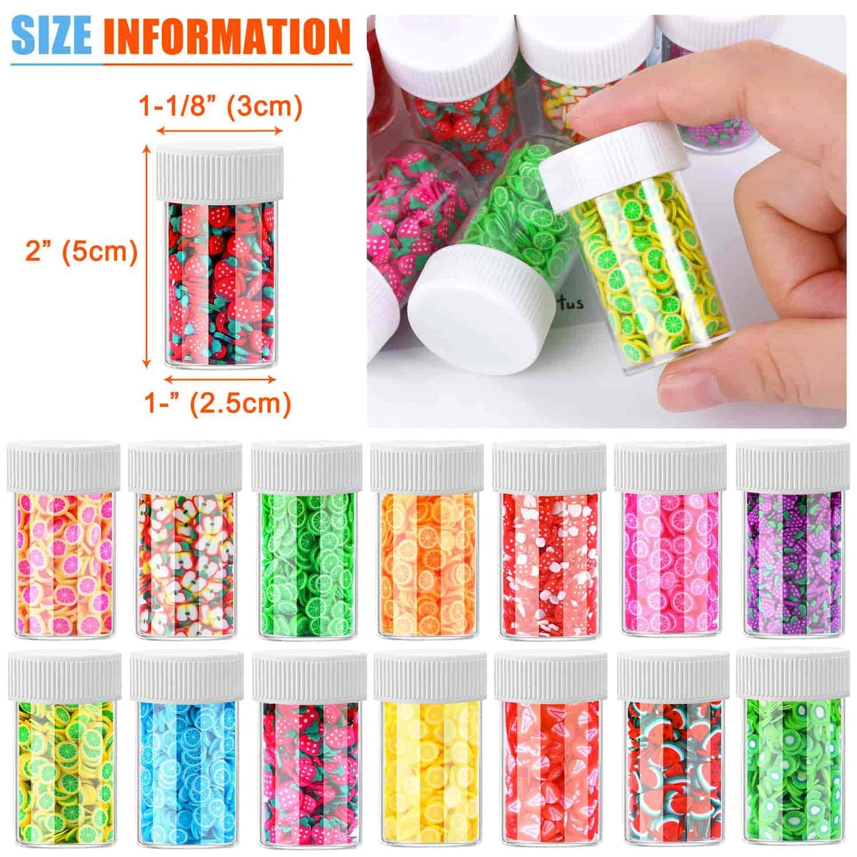 Various styles of polymer clay slices spread out showing detail and color.