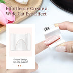 U-shaped magnetic nail tool showing the non-slip finger groove