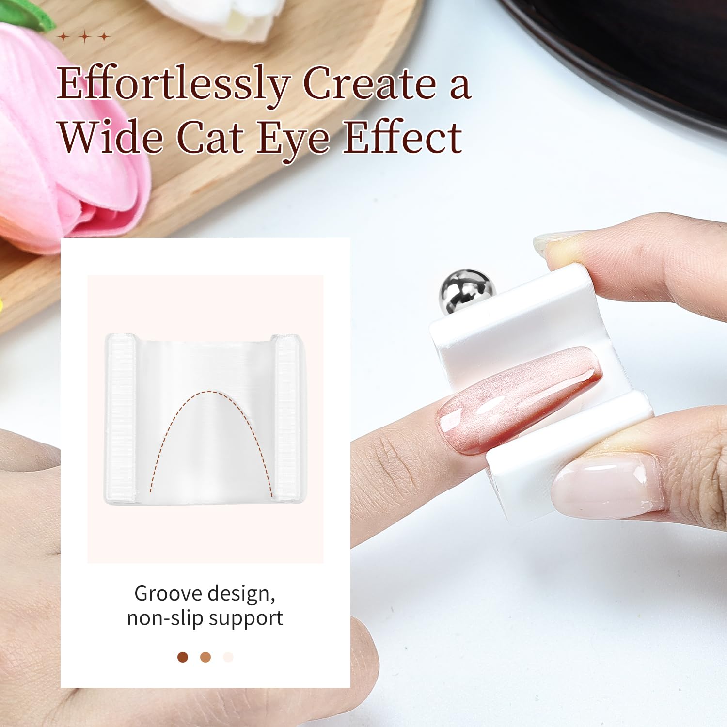 Jodsone U-shaped magnetic tool for professional nail art