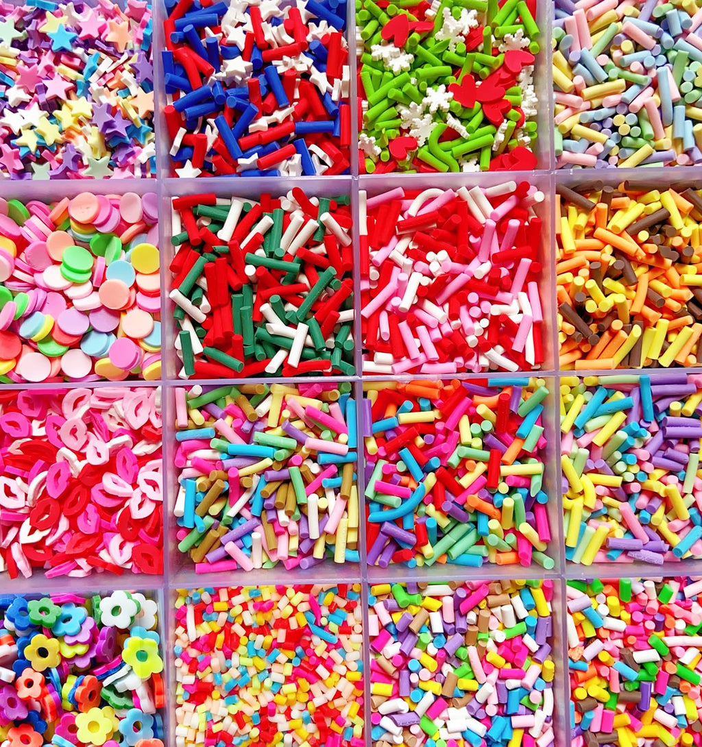 Ehope craft sprinkles assorted fruit and candy shapes