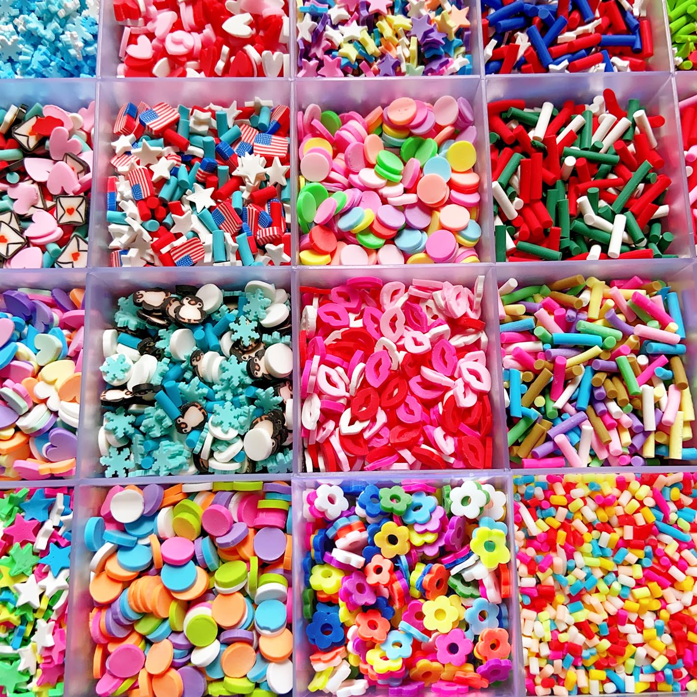 Ehope 28 style clay sprinkles used for phone case decoration