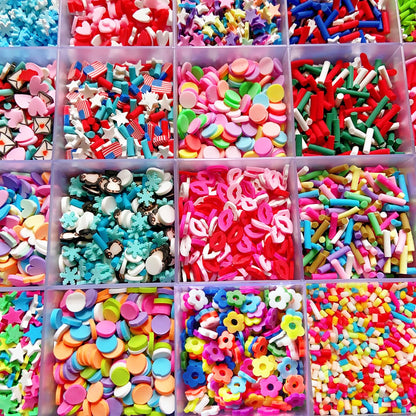Ehope 28 style clay sprinkles used for phone case decoration