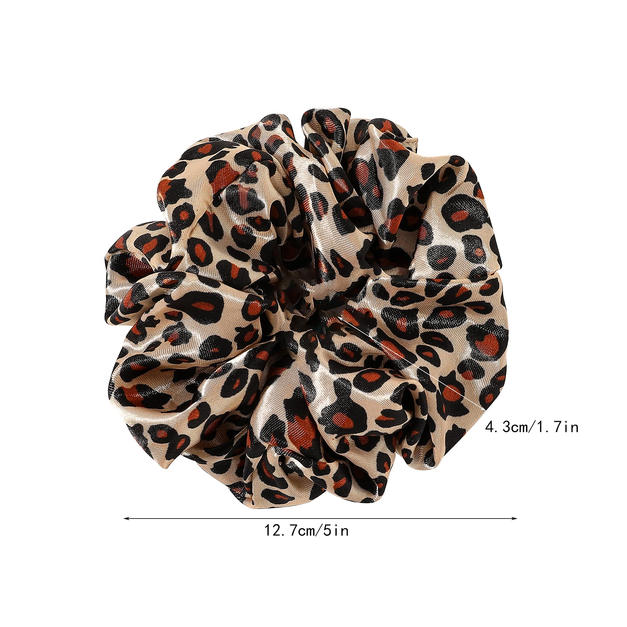 Close up view of the high stretch elastic band inside the Ivyu scrunchy.