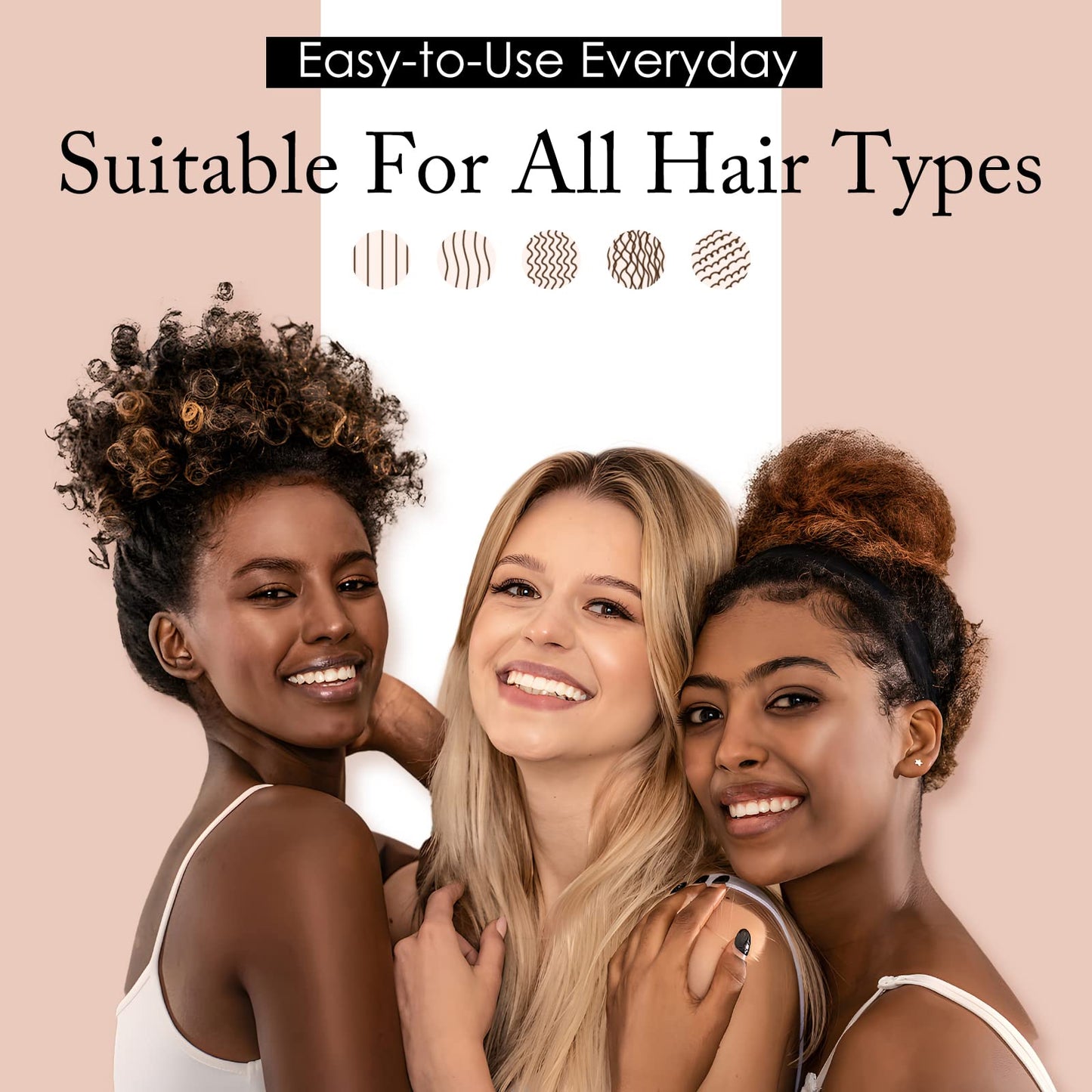 OLESILK no crease mulberry silk hair bands pack of three packaging view
