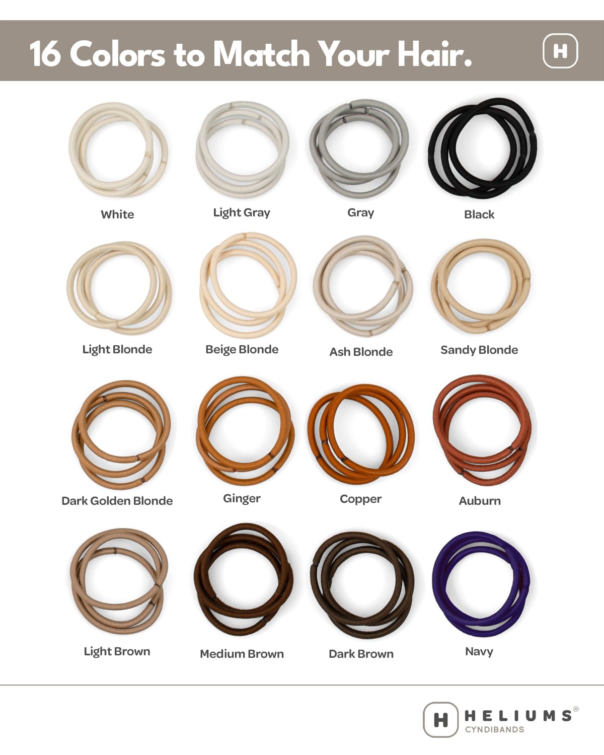 Cyndibands damage free ouchless hair bands packaging detail