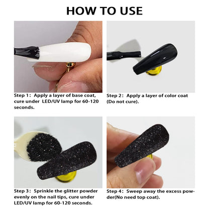 Allstarry cosmetic grade glitter powder for DIY crafts