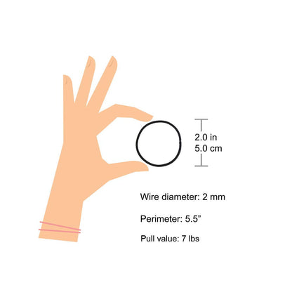 Minihope stretchable black elastics for girls and women hair styling.