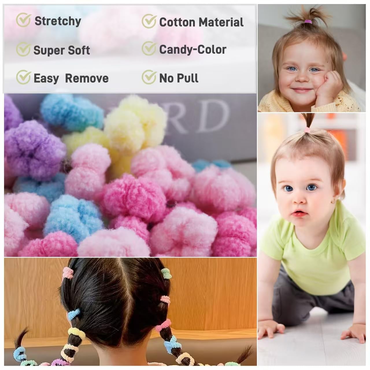 WDGROW imported USA premium baby hair accessories collection.