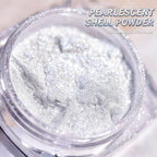 Packaged Sulily pearl nail art decoration container on flat surface