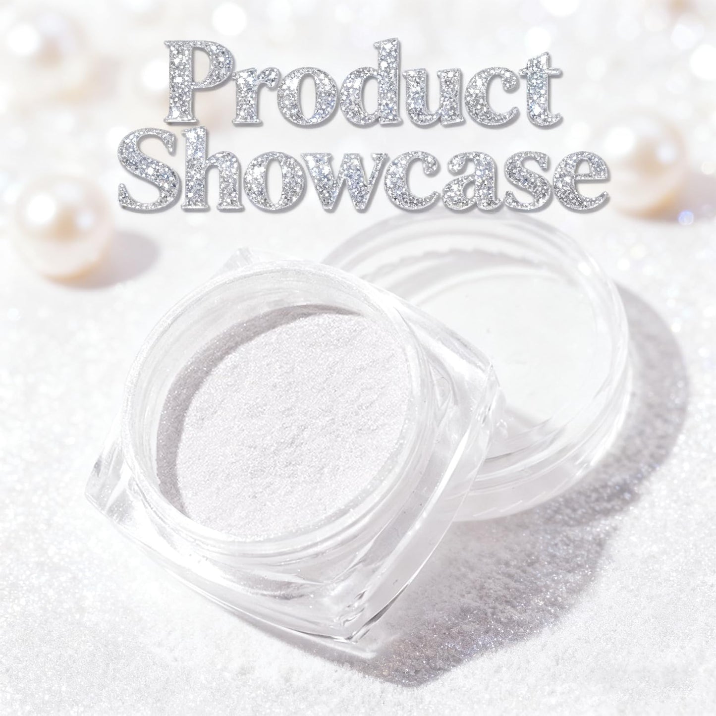 Detailed packaging of authentic Sulily nail decoration powder