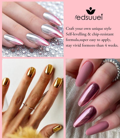 Ledsuuei nail powder kit packaging for diy salon