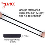 J-MEE hair ties displayed in bulk 100 count packaging.