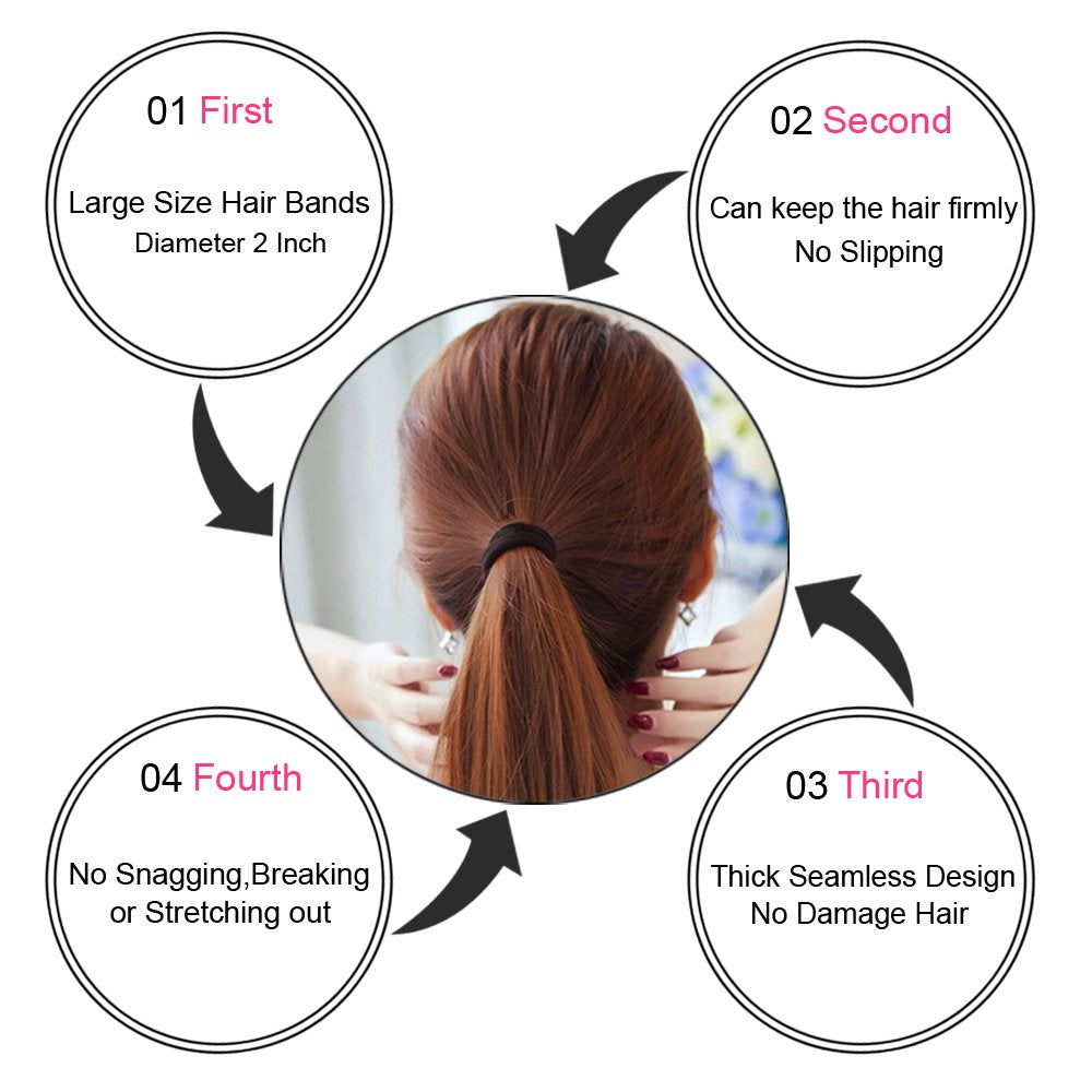 J-MEE no crease damage scrunchies for thick heavy hair lifestyle image