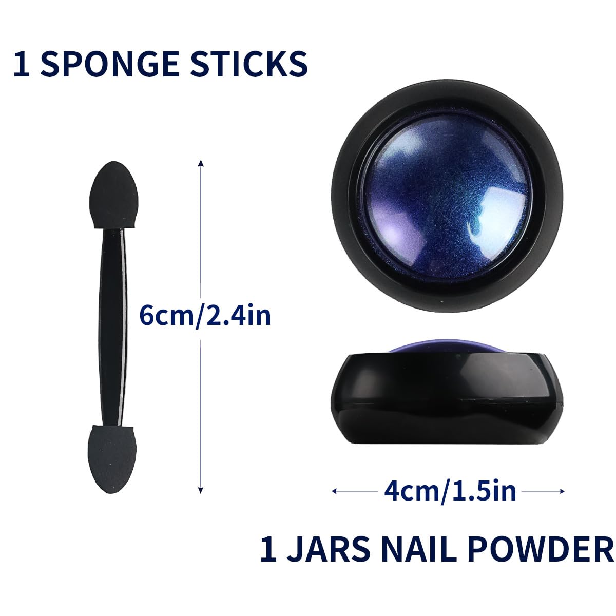 Feelhigh nail powder applicator tool