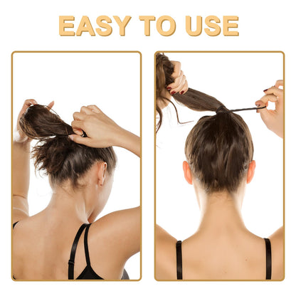 Sixty piece bulk premium cotton elastic bands for daily hairstyling needs.