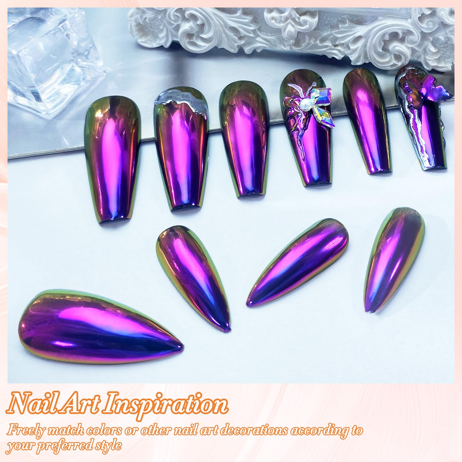 FNNZ nail pigment container with applicator brush