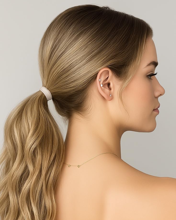 Cyndibands gentle hold seamless fabric hair ties overview