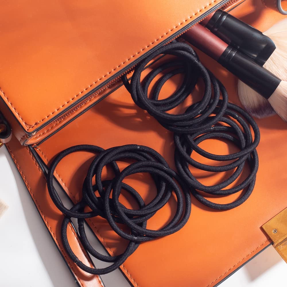 Sderoq non slip hair accessories showing the smooth metal free texture of the bands