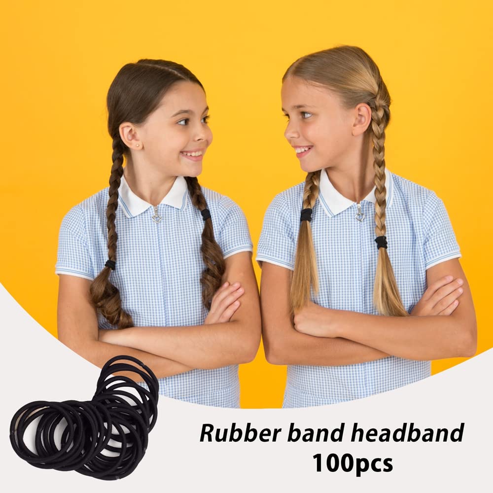 Premium quality no damage hair ties packaging layout for everyday hairstyling essentials