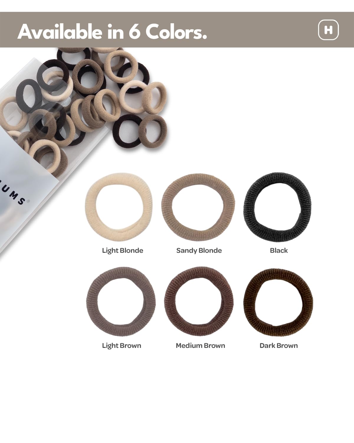 Heliums zero point seventy five inch tiny elastics for toddlers