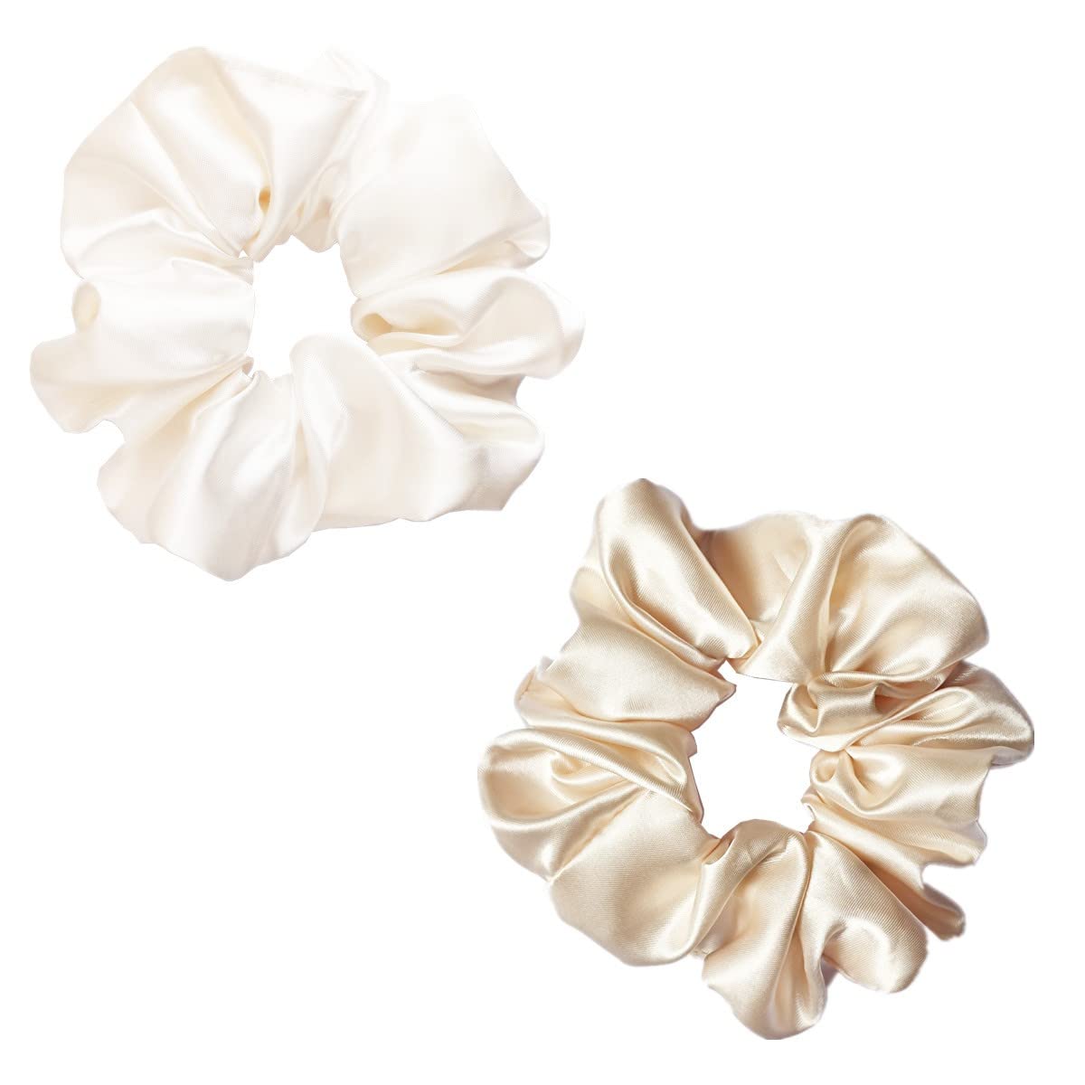 Gentle creaseless hair ropes worn around the wrist as a fashionable elastic bracelet accessory