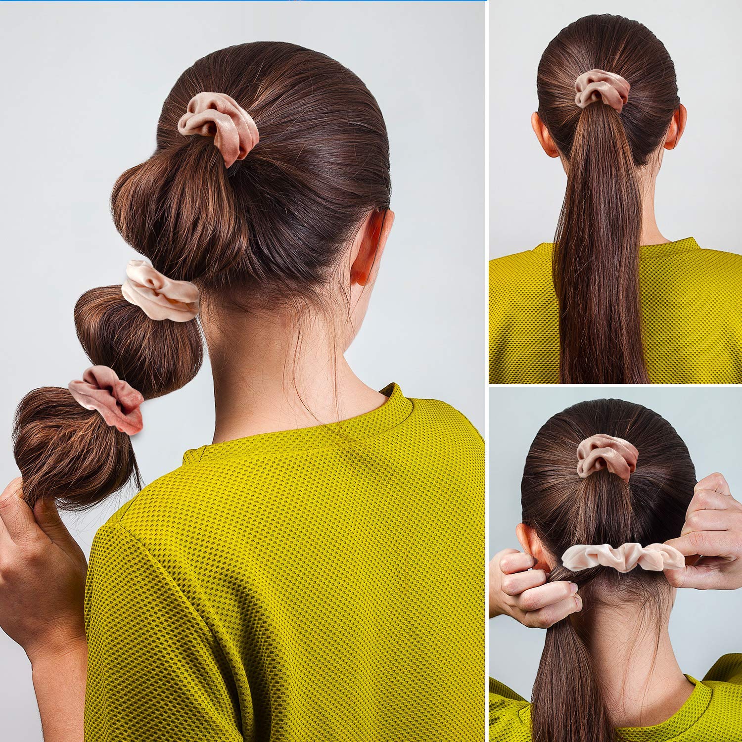 Whaline classic hair ties arranged as a gift set for teenage girls and bridesmaids.