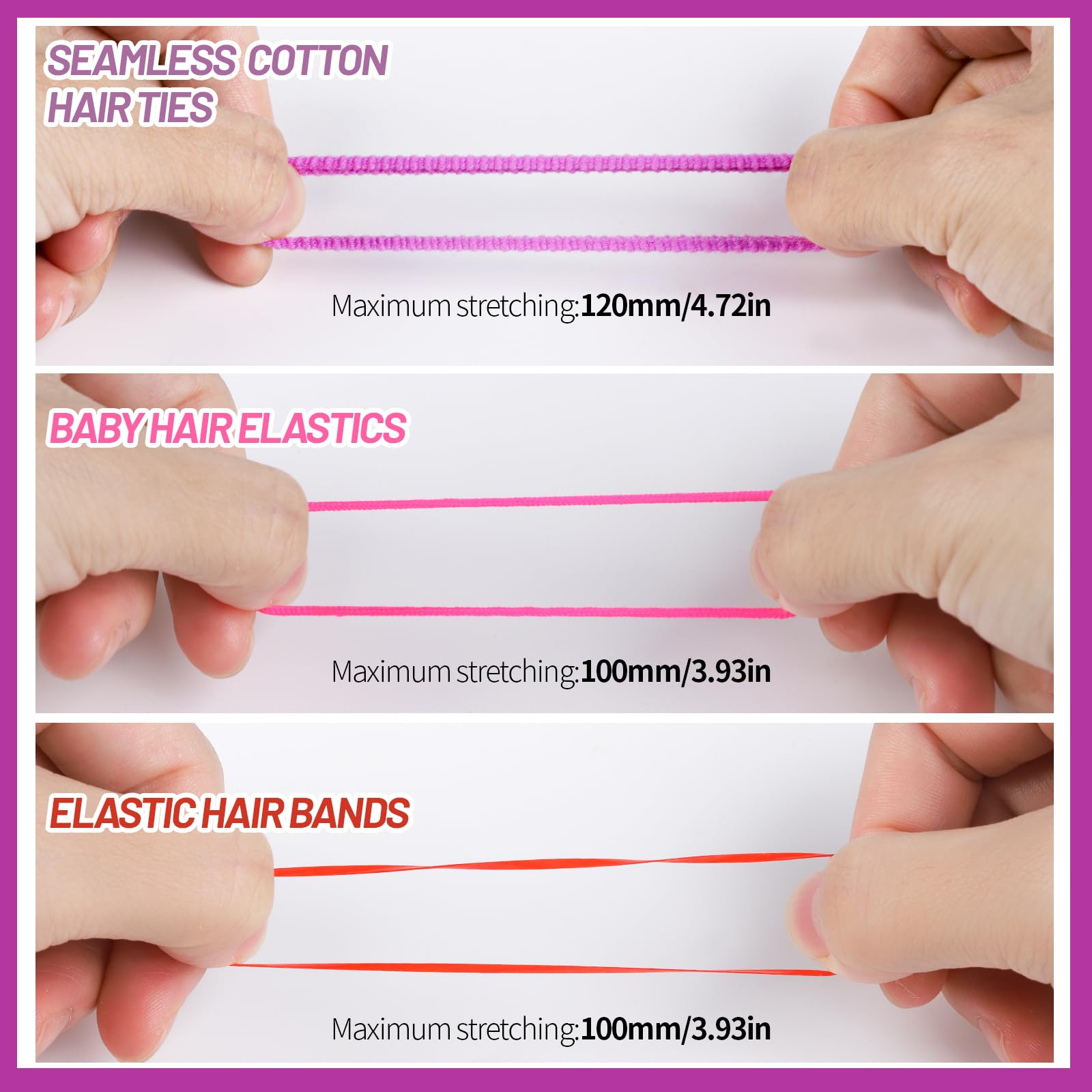 Complete packaging of Teenitor girls hair accessories sorting kit