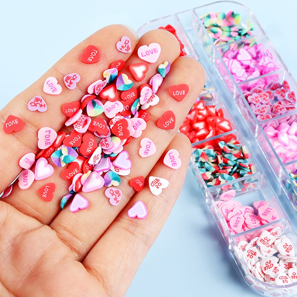 Authentic Usukusi heart design sequins for DIY crafts