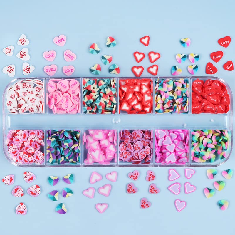 KCXUUYS multi-grid box featuring assorted nail art sequins