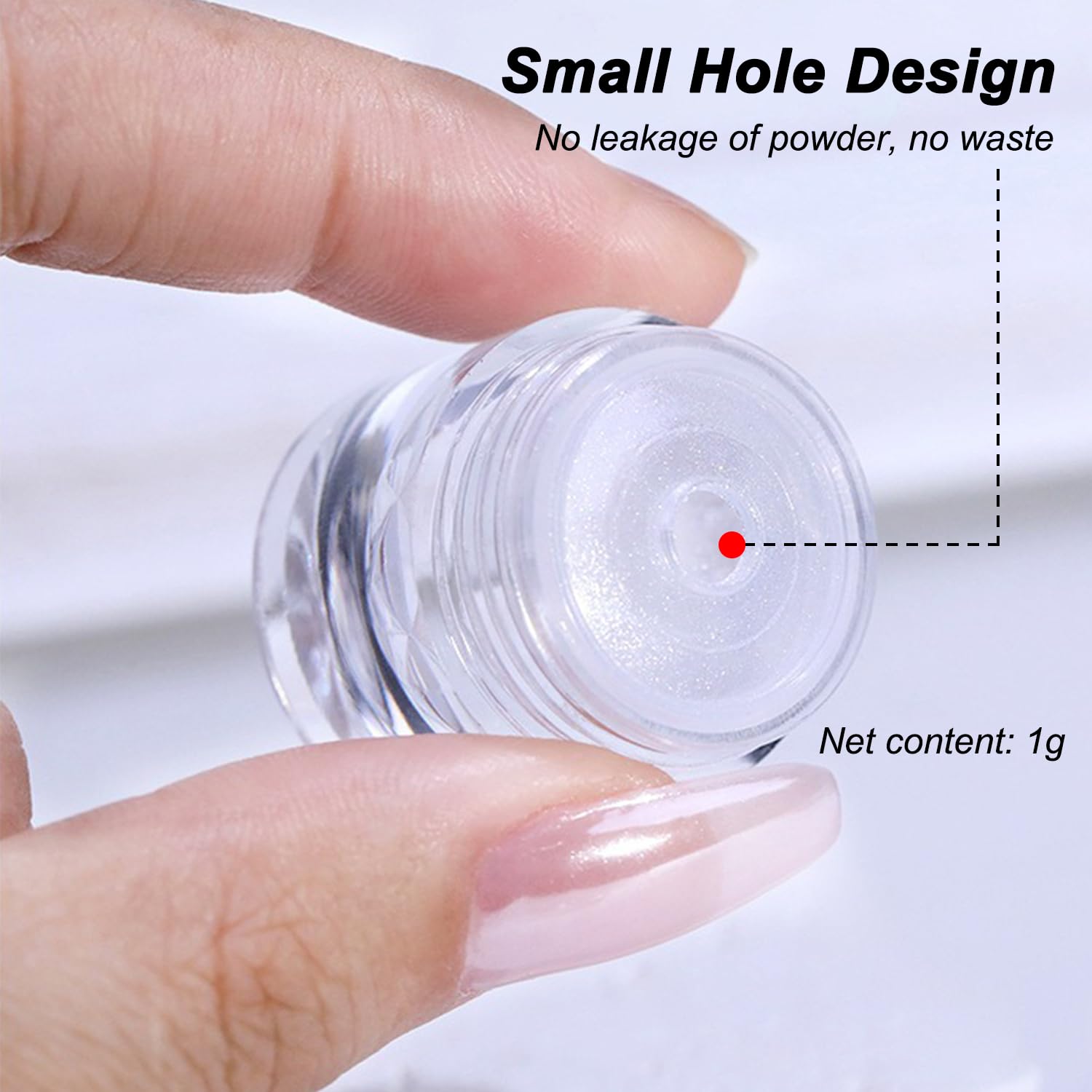 Sponge applicator stick included with Fokostar nail pigment