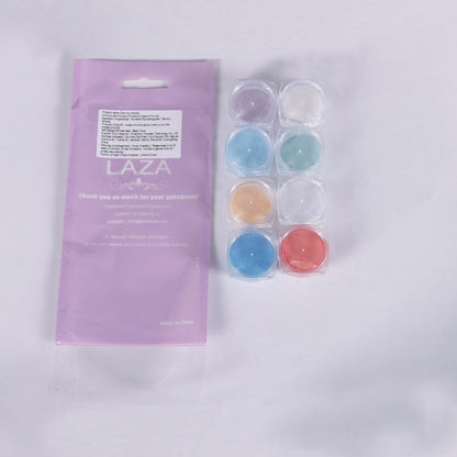 Comparison of different metallic mirror effects on various base colors.