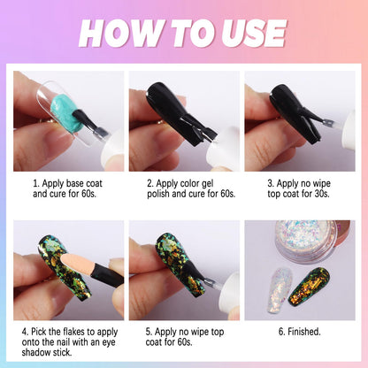 Laza beauty product packaging for imported nail decorations