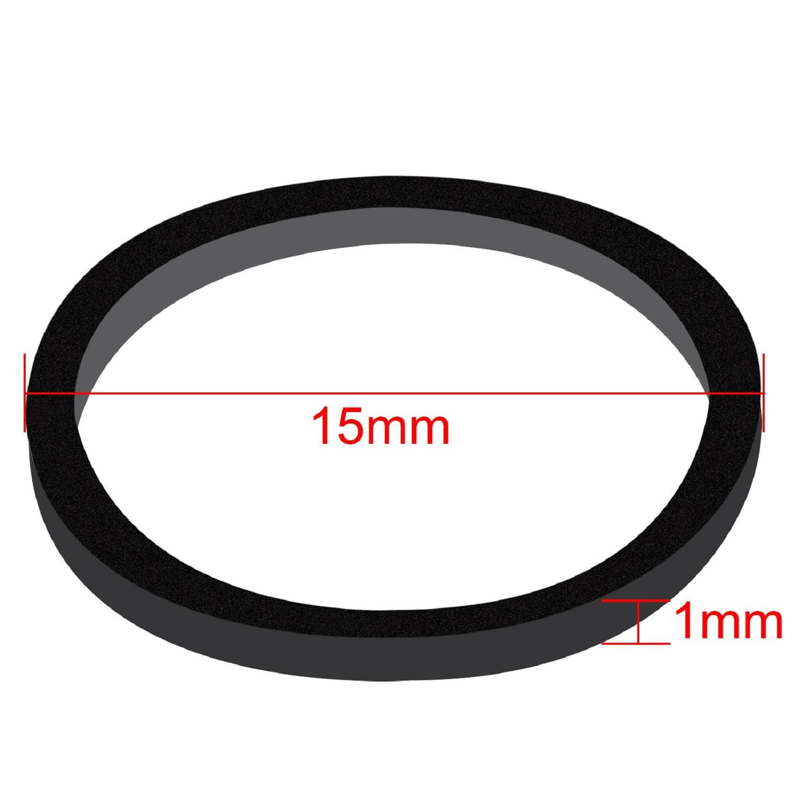 Hicarer soft hair elastics arrayed to demonstrate the one thousand count volume