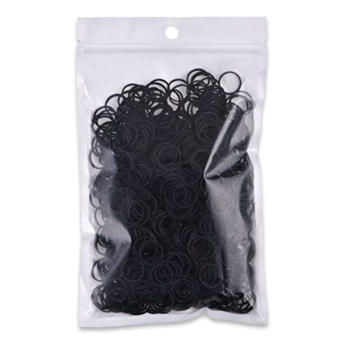 Hicarer flexible small hair ties engineered to prevent hair breakage and pulling