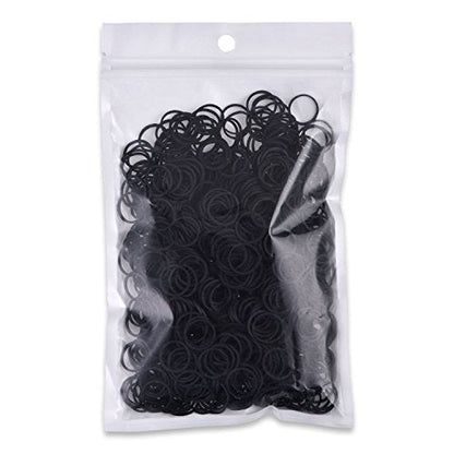 Hicarer flexible small hair ties engineered to prevent hair breakage and pulling