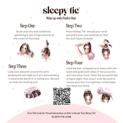 Sleepy Tie overnight volume enhancer product box display