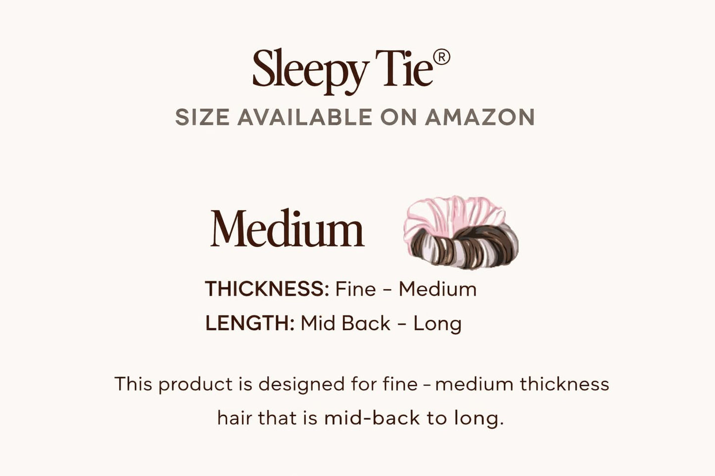Sleepy Tie authentic USA imported beauty tool overview