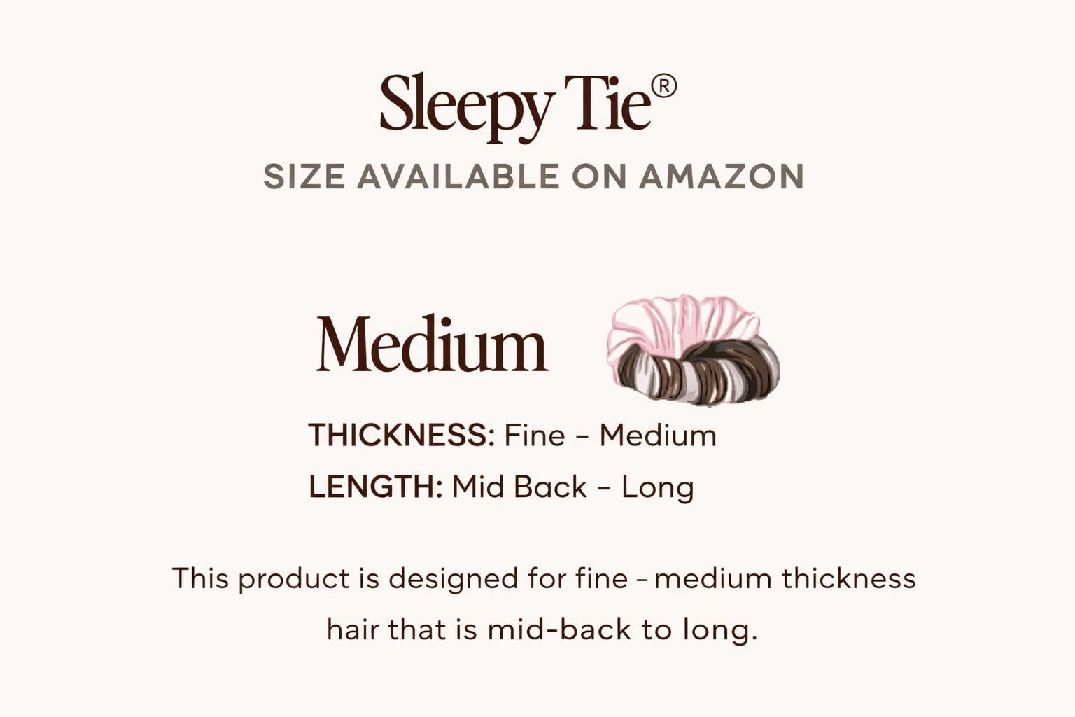 Sleepy Tie authentic USA imported beauty tool overview