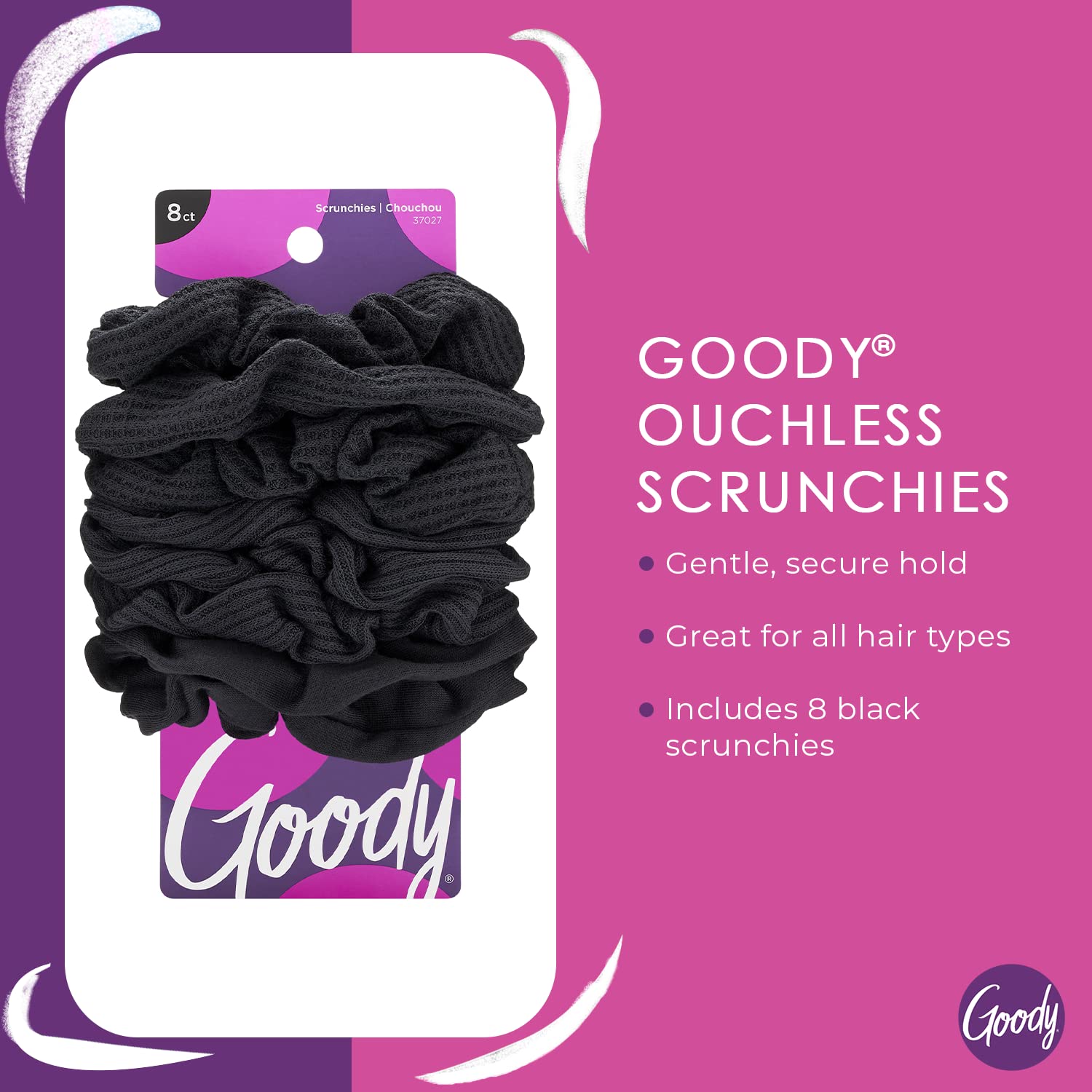 Soft stretch fabric hair accessory for damage free styling