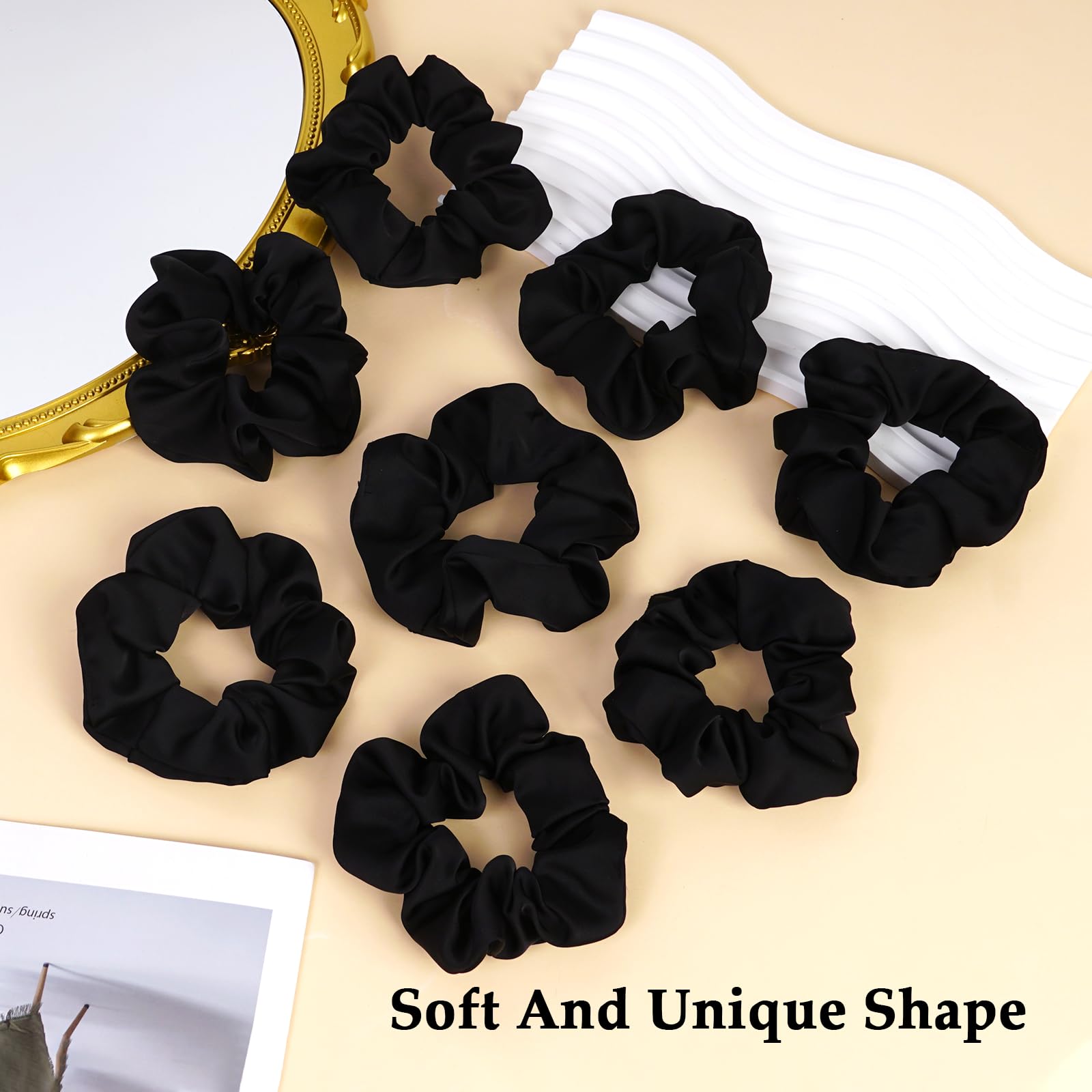 Comparison view of the large size design suitable for daytime styling and sleep use.