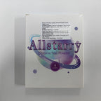 Packaging and contents of Allstarry chrome nail powder set for DIY art