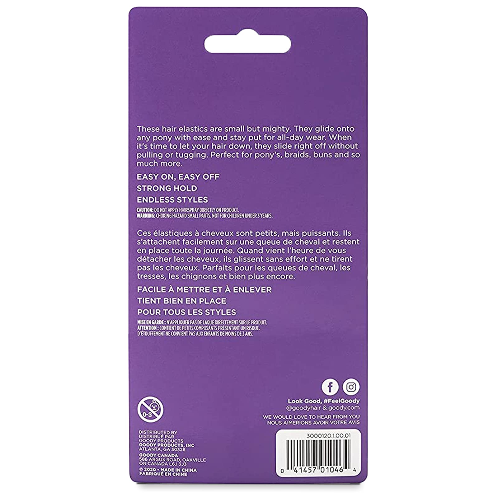 Transparent latex hair bands spread out demonstrating the small stretchable design.